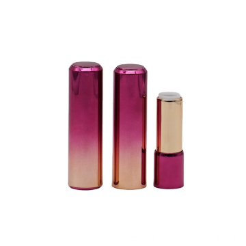 Press Open Plastic Cylinder Lipstick Tube